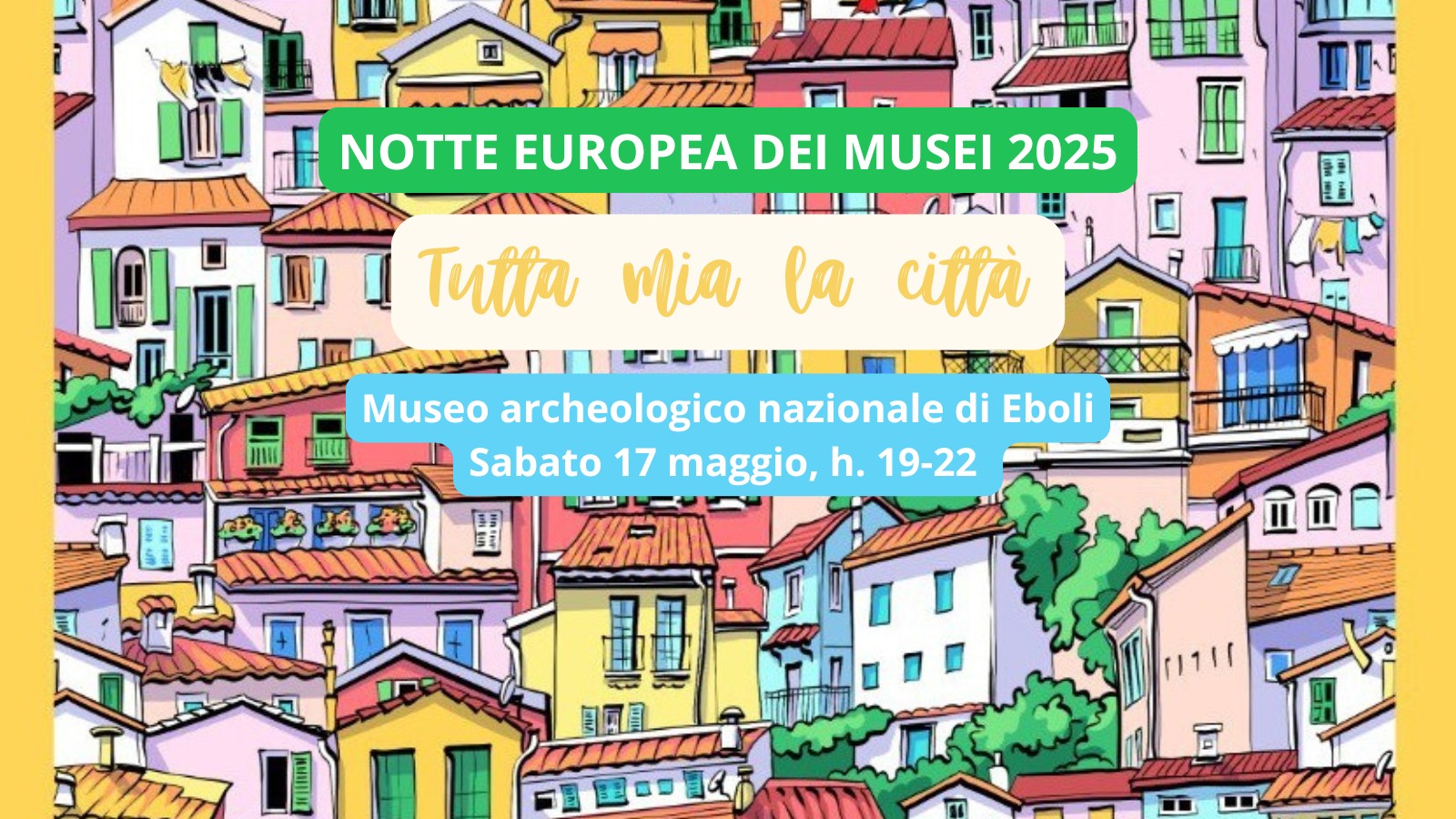 Notte Europea dei Musei 2025 al ManES | Tutta mia la città  | mostra d'arte
